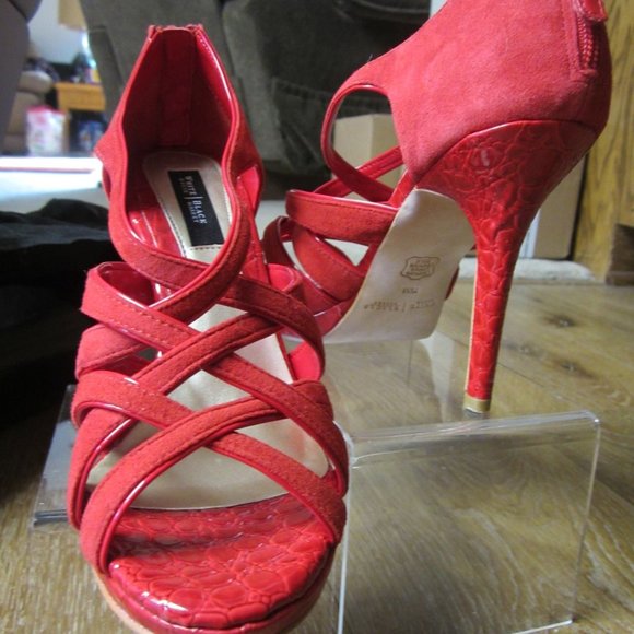 WHITE HOUSE/BLACK MARKET HEELED SANDALS - Picture 2 of 6